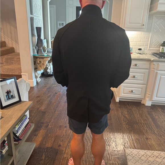 Wool blend black jacket by Cole Haan like new. My husband wore twice ! - Picture 7 of 7